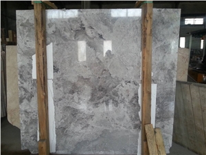 Tundra Gray Marble Tiles & Slabs, Tundra Blue Marble Polished Flooring Tiles, Covering Tiles