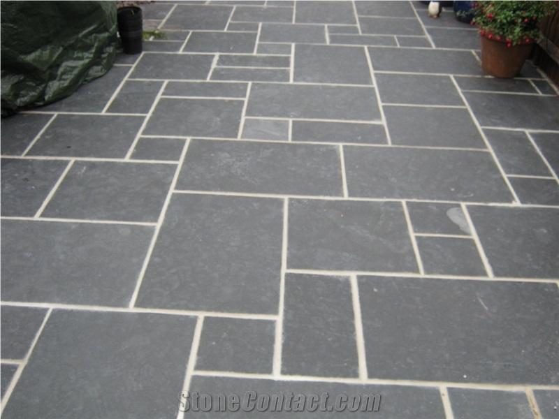 Black Limestone/Negro Limestone Honed Flooring Tiles