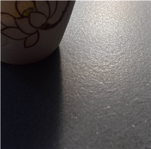 Bestone Quartz Grey Stone Rock Surface with Matt Finished with High Gloss and Hardness