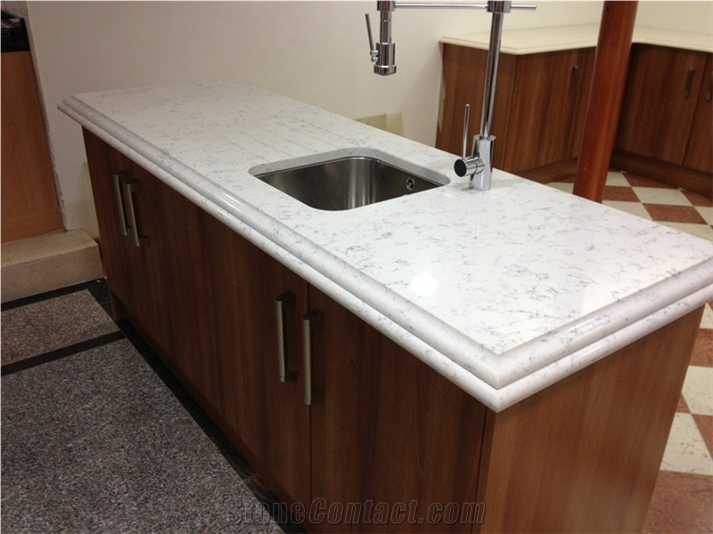 Corian Stone Custom Quartz Stone Bath Countertops Recycled Surface Without Radiation More Durable Than Granite