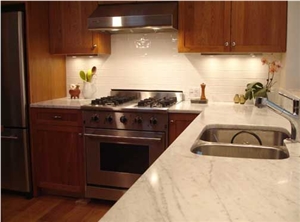 Engineered Corian Stone Kitchen Countertop Avoid Quick Changes in Temperature, Hard Pressure or Scratching, Standard Countertop Sizes 126 *63 and 118 *55