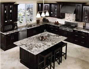Marble Like Quartz Stone Polished Surfaces Kitchen Tops