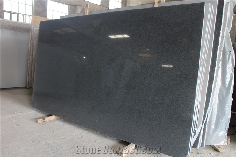 G654 Granite Slabs & Tiles, China Impala Black Granite, G654 Padang Dark Granite Slabs