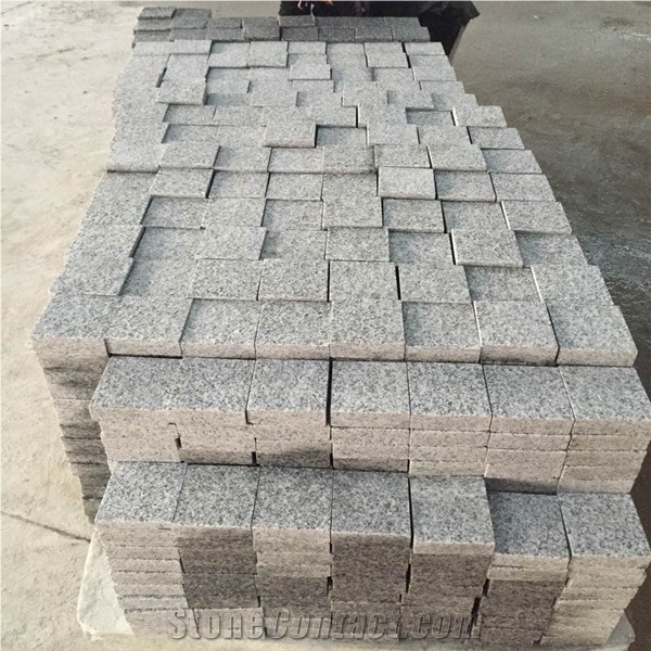 New G603 Granite Cube Stone & Paver, Padang Cristallo Landscaping Stone, Grey Granite Paver, Paving