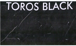 Toros Black Marble Tiles & Slabs, Black Polished Marble Floor Tiles, Covering Tiles
