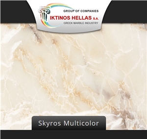 Skyros Multicolor Marble, Skyros Gold Marble