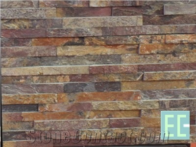 Hebei Rust Slate Cultured Stone,Ledge