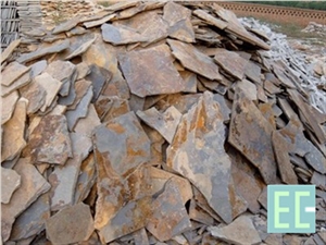 Paving Stone, Hebei Rust Slate Flagstone