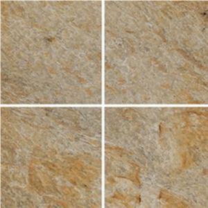 Quartzite Stone Slabs & Tiles, China Yellow Quartzite