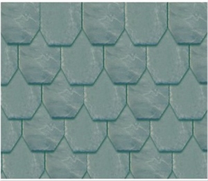 Roofing Slate, Green Slate Roof Tiles