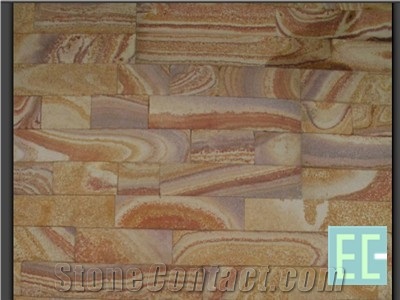 Yellow Sandstone Cultured Stone,Ledge