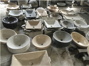 Beige Marble Turkey Sink,Basin, Turkey Beige Marble Sinks & Basins