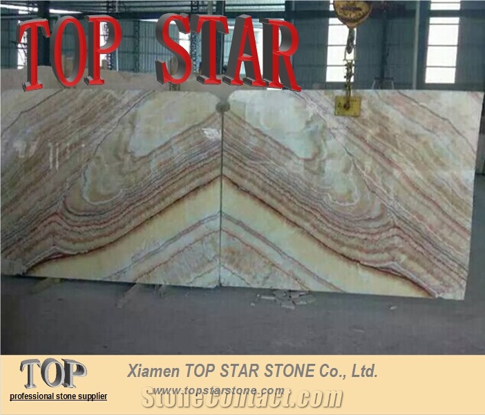 Mexico Red Dragon Onyx Tile & Slab for Luxury Home Decoration
