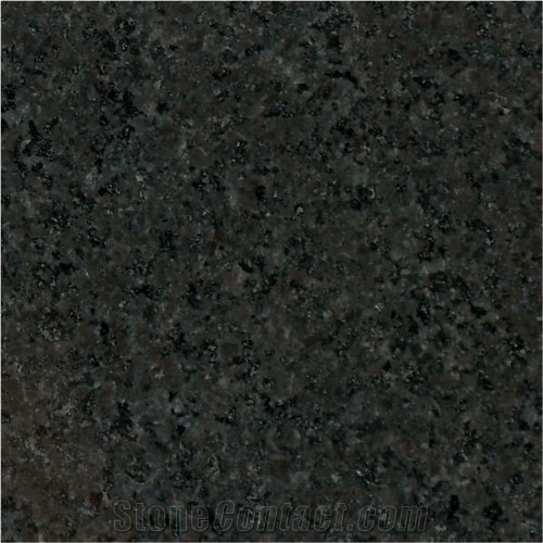 R Black Granite Tiles, Slab