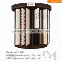 360 Degree Turning Surround Showing Rack Stand for Ceramic Tiles-Marble-Granite-Stone Cf049-360