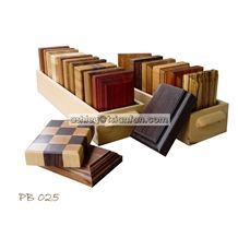 Countertop Wooden Cases For Stone-Timer Samples