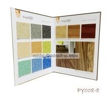 Customized Mdf Display Sample Book/Folder for Engineering/Building Stone Py008-8