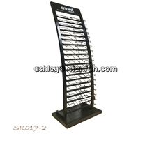 Hot Sale Custom Merchandising Tower Display Rack Stand for Quartz-Marble-Granite Samples Sr017-2
