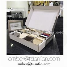 Quartz Stone Sample Box