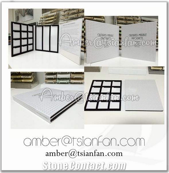 Quartz Stone Tile Sample Book / Binder