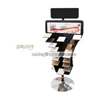 Marble-Granite Samples Custom Tower Display Rack Stand Sr009