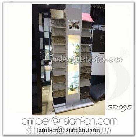 Sintered Stone Marble Granite Sample Tile Display Stand