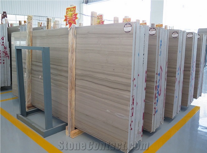 China Wood Marbel Quarry Owner Athens Wooden Marble Slabs from Block Code Ay310007 Athens Wooden Marble Slab