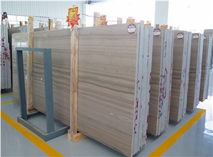 China Wood Marbel Quarry Owner Athens Wooden Marble Slabs from Block Code Ay310007 Athens Wooden Marble Slab