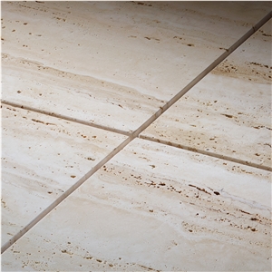 Bianco Alba Travertine Tiles & Slabs, Beige Travertine Floor Tiles, Flooring Tiles