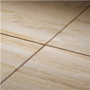 Giallo Alba Travertine Tiles & Slabs, Beige Travertine Flooring Tiles, Walling Tiles
