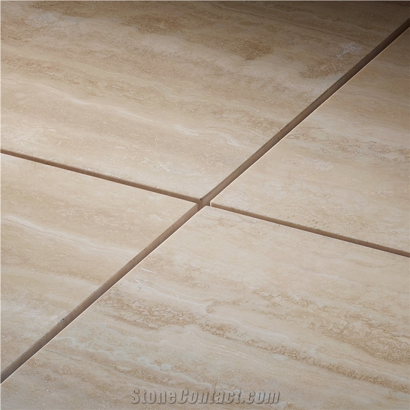 Petra Alba Travertine Tiles & Slabs, Beige Travertine Flooring Tiles