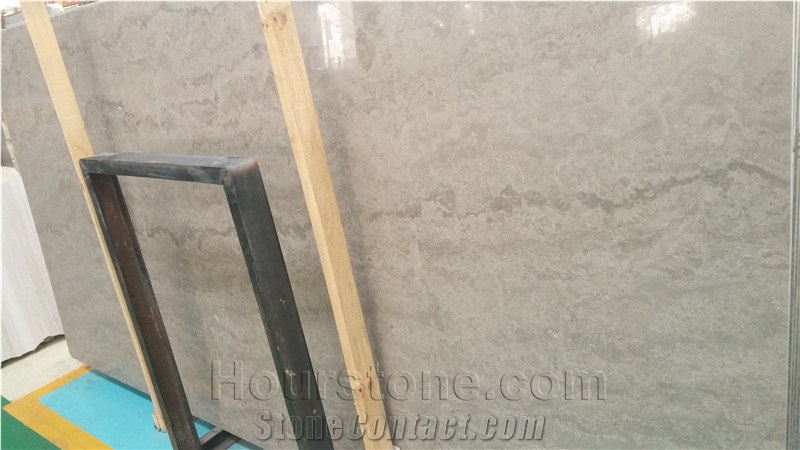 China Cross Cut Grey Serpeggiante Marble Tile&Slab
