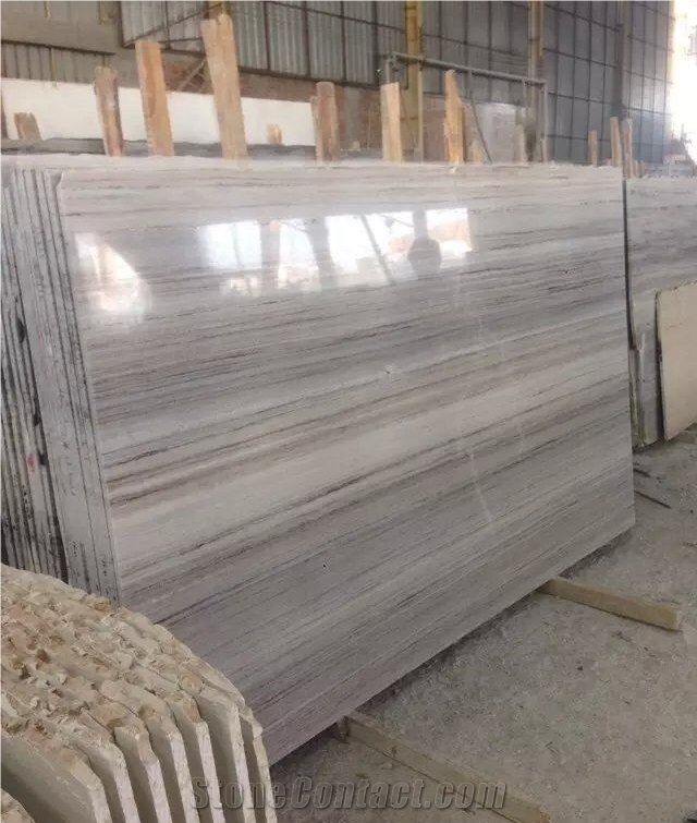 Crystal Wood Grain Marble Polished Tiles & Slabs