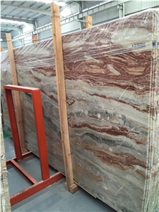Arabescato Orobico Gold Marble Slabs & Tiles, Beige Marble Floor Covering