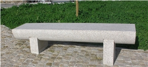 Cinza Alpendurada Granite Benches, Table Set, Grey Granite Benches