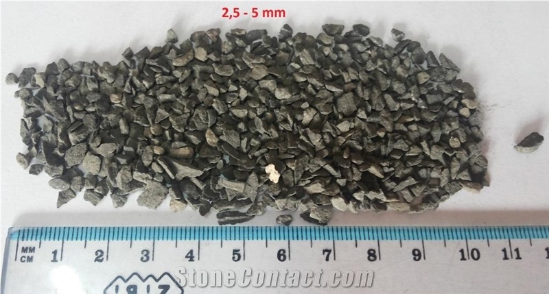 Basaslt Black Sand 2,5 - 5 Mm, Pebble & Gravel Ukraine