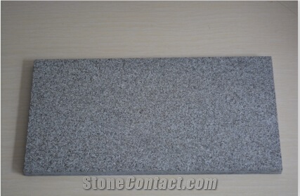 Binzhou Black Granite Tile & Slab- Flamed Surface China Black Granite