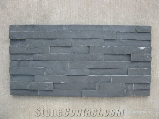 Black Slate Cultured Stone, Stone Wall Decor