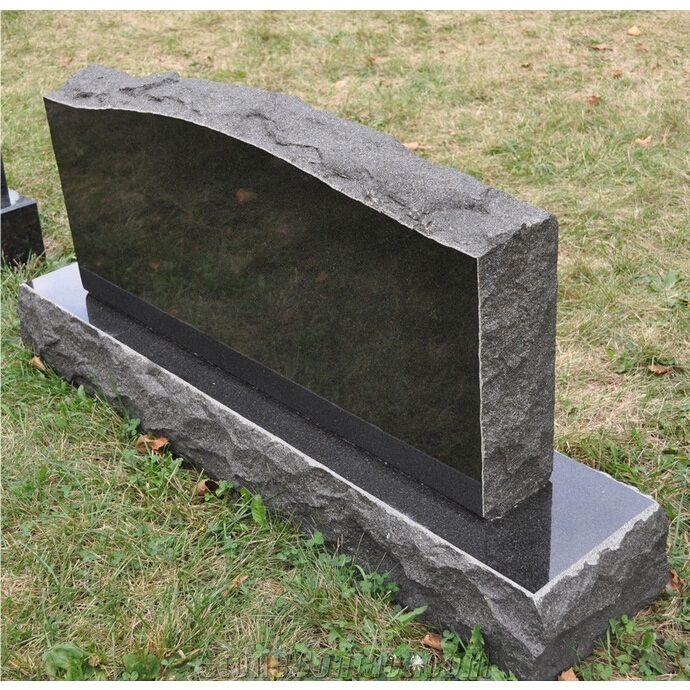 Cheap Granite Headstones Monument Black Tombstone