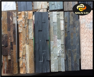 Cheap Natural Exterior Stacked Wall Stone Cladding