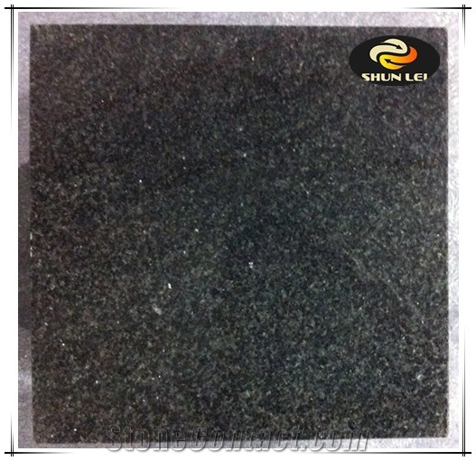 Mongolia Black Granite Slabs & Tiles, China Black Granite