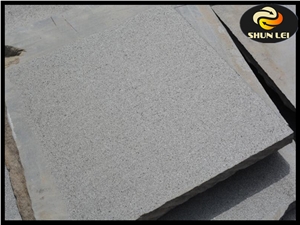 Own Factory Grey Flamed Granite Slabs & Tiles, China Black Granite