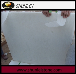 Pure White Marble Slabs & Tiles , China Crystal White Marble