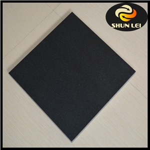 Shanxi Black Granite Tile, Black Granite Floor Tile