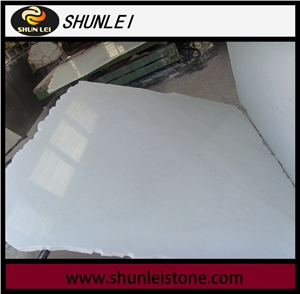 White Color Polished Finishing Marble Stone Snow White Marble Tile & Slab