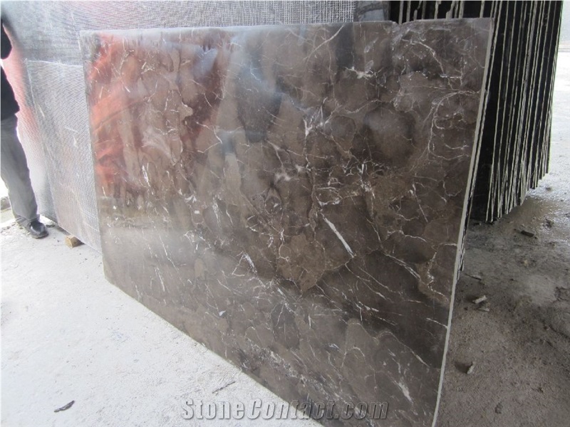 China Marron Emperador Marble Fireplace / China Emperador Dark Brown Marble Fireplace Mantel Interior Stone Home Decoration Products