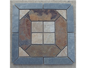 Grey Brown Slate Mosaic