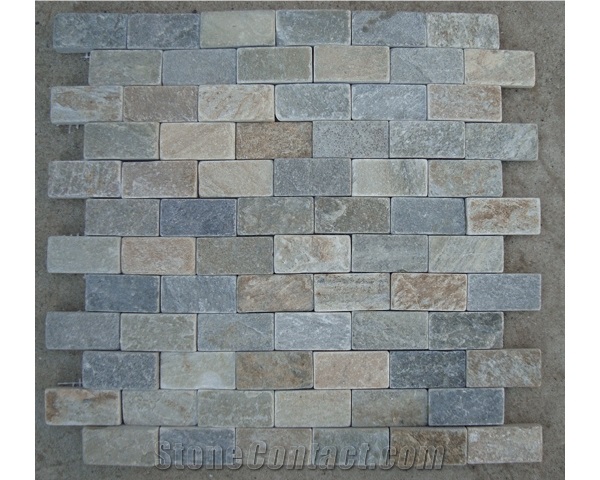Linear Slate Mosaic