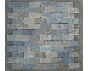 Linear Slate Mosaic