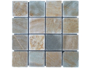 Rusty Grey Slate Mosaic Tiles